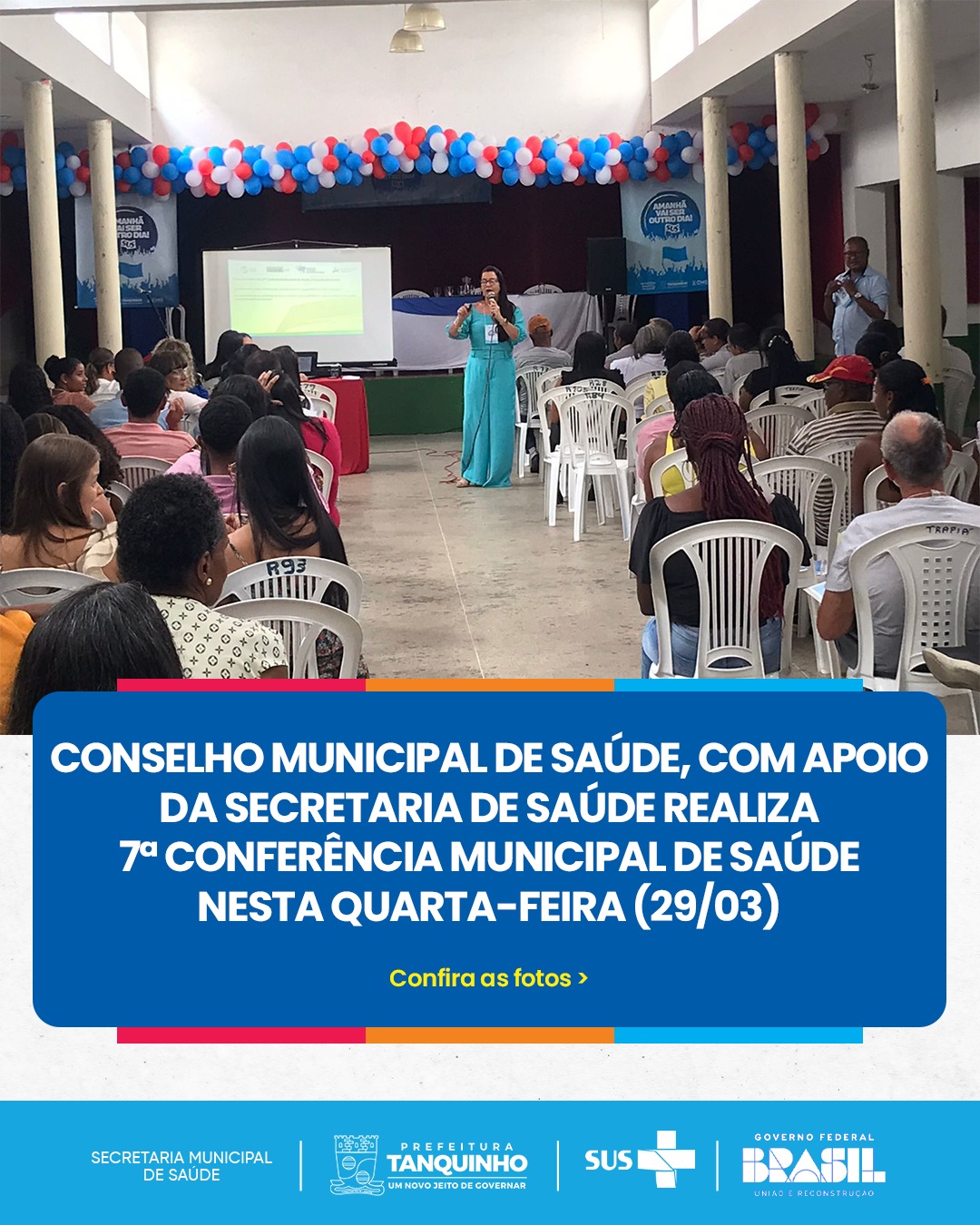 7ª Conferência Municipal de Saúde de Tanquinho 